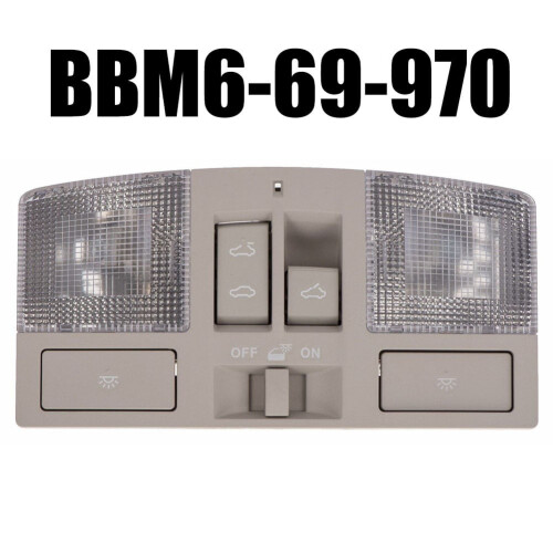 Luz de leitura do console com interruptor do teto solar para Mazda3 2010-2013BBM6-69-970