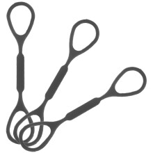 3 stuks siliconen schuifstoppers voor trompet, geschikt voor het stemmen van de schuif, voor schoolbands, oefensessies en optredens (zwart)