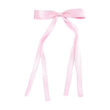 Bowknot Hair Clips Women Long Ribbon Barrettes