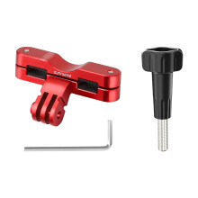 Aluminum Bike Seat Camera Mount – Rear Saddle Clamp Compatible with GoPro 13, Action5Pro, Insta360 X4