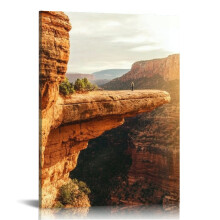 Sedona Red Rock Canvas Wall Art, 12x16in – Living Room, Bedroom, Bathroom, Office Decor