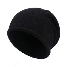 Modieuze damesmuts om warm te blijven in de winter, casual gebreide muts, wollen muts met zoom, skimuts