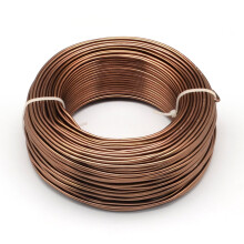 Aluminum Craft Wire Flexible Beading Wire Sienna 22 Gauge
