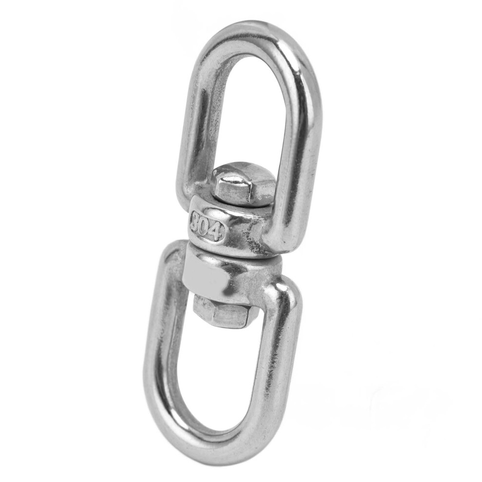 304 Stainless Steel Eye To Eye Rotate Ring For Swings & Chairs, M16 3271377031479