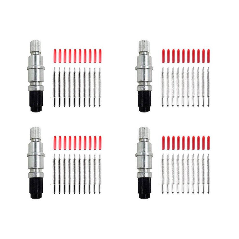 Photos - Other Hand Tools 200 Pcs 45 Degree Blade Vinyl Cutter Plotter Cutting Blades for CB09 CB09U Graphtec with Blade Holder Base