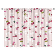 Cherry Curtains-blackout Curtains Bedroom Decor Living Room Darkening Grommet Window Drapes 2 Panels Set 52"x 84"