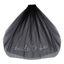 Luxurious Two-Tier Wedding Veil With Comb And Lace Trim Bridal Headpiece For Ceremonies