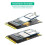 MSATA to M.2(NGFF) Key B Adapter for 2230/2242 SSD Card Adapter for Multi-System PCS 1