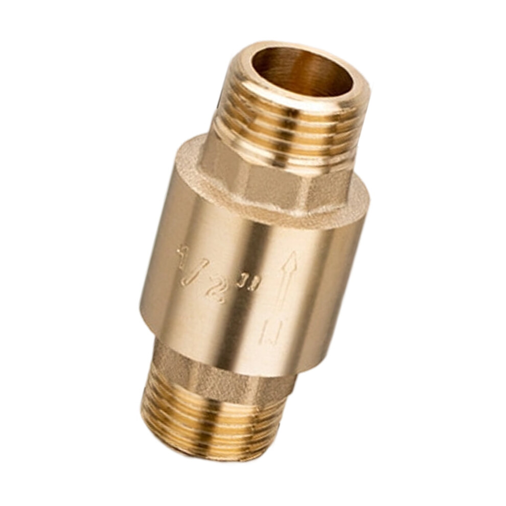 Corrosions Resistant Brass Check Fitting Rustproof Construction Return Fitting For Fluid Control 9479868026346