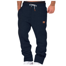 Father's Day Gift Plus Size Men'S Fashion Casual Solid Color Multiple Cargo Pockets Elastic Rope Casual Pants