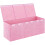 Spacious Childrens Cloth Toy Storage Unit With Removable-Pink 1