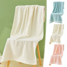 Bath Towel 140x70cm Cotton Bath Towel Large Absorbent Shower Towel for Home or Hotel Use Soft Skin-Friendly Wrap Towel(Beige,1Pcs)
