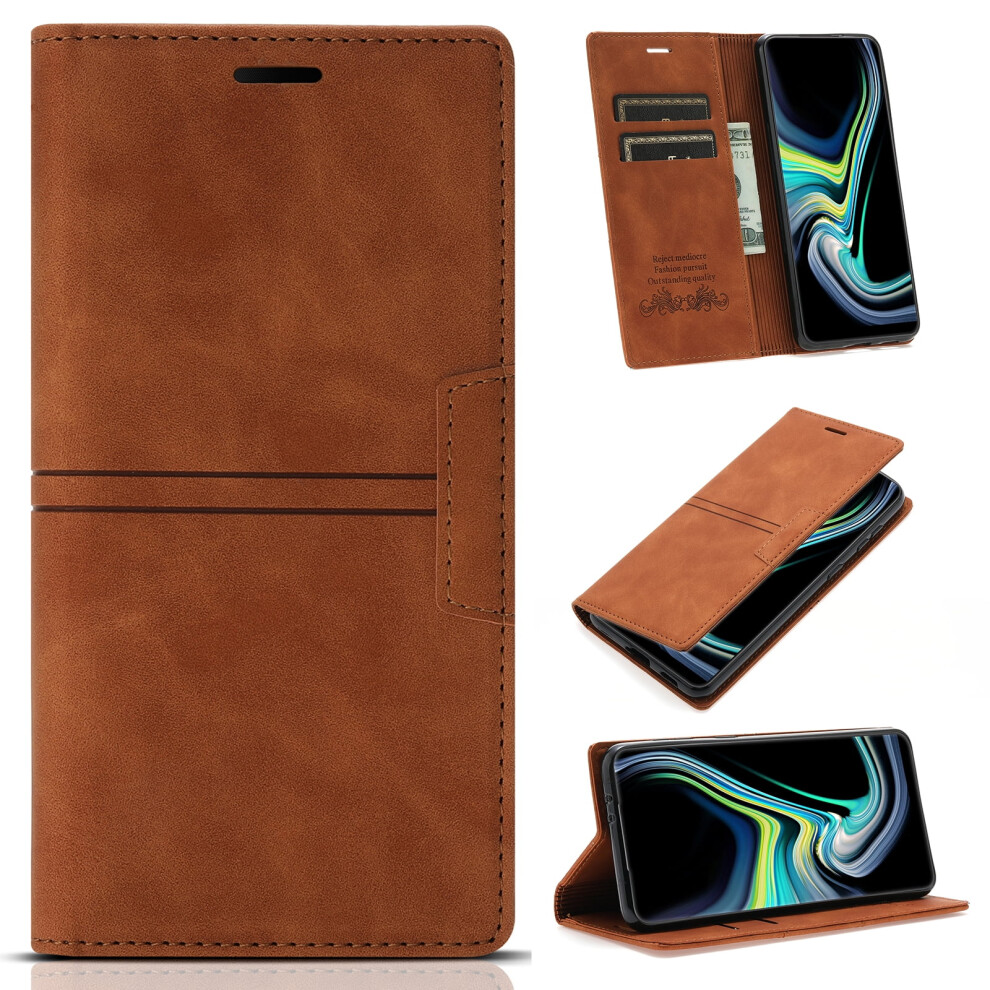 Allytechgroup Slim Wallet Case For Compatible With Samsung Galaxy S25 Â Pu Leather, Card Slots, Cash Pocket, Kickstand, Magnetic Closure, 9479868135987