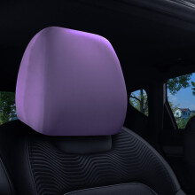 Kryt opierky hlavy do interiéru auta, prémiový látkový kryt opierky hlavy pre auto, nákladné auto, SUV, auto, univerzálny kryt opierky hlavy