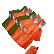 Wärmespeichernde Survival-Regenbekleidung im 5er-Pack für den