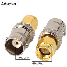 SMA to BNC Kits 3 Set RF Adapter Connector Kits for SDR Ham Radio UV-5R UV82 V-5R5 Two Way Handheld Radio B