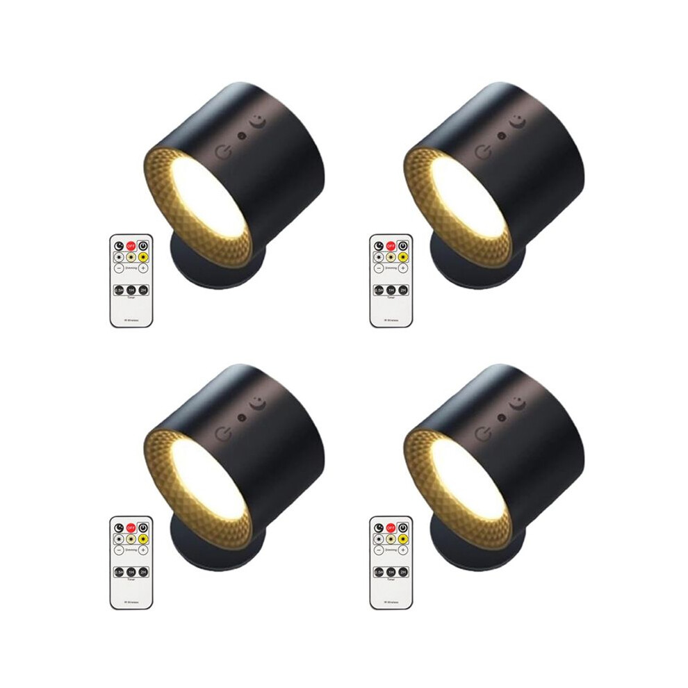 4X Glow Right Halo Lux,Glow Right Everywhere Light,Glow Right Lights,Usb Rechargeable Lights Black 6031256714360