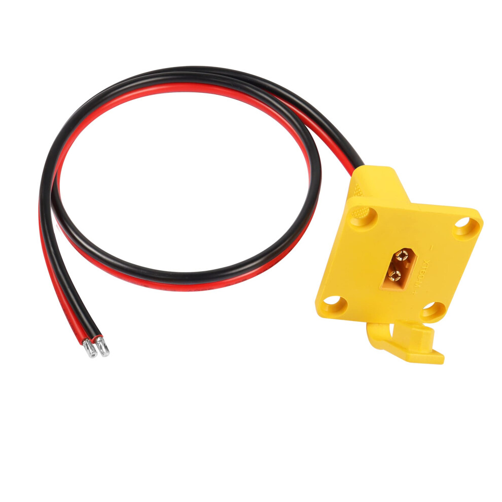 Xt60 Extension Cable 60Cm 12Awg Xt60 Male To Bare Wire Power Lead For Rc Lipo Battery Drone Car 9771547560708