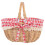 Sfeervolle Woven Picknickmand Met Katoenmix 4