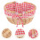 Sfeervolle Woven Picknickmand Met Katoenmix 5