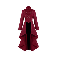 Holiday Dress Big Girls Gothic Tuxedo Long Trench Jacket Long Top Dress Girls Dress up Trunk Polka Dot Dress for Girls 16-17 Years