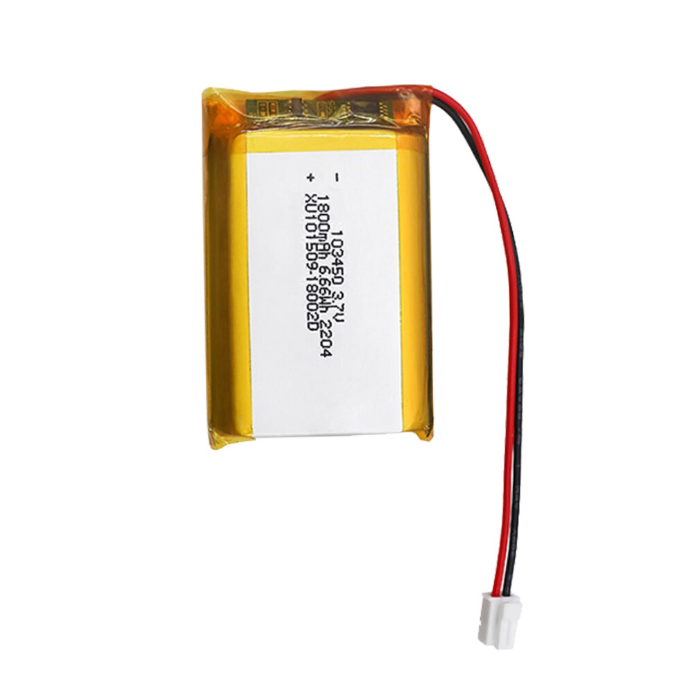 3.7V 1800Mah Lipo Battery Pack 103450 Rechargeable Lithium Polymer Replacement With Ph2.0 Plug For Drone And Rc Car 9092120184532