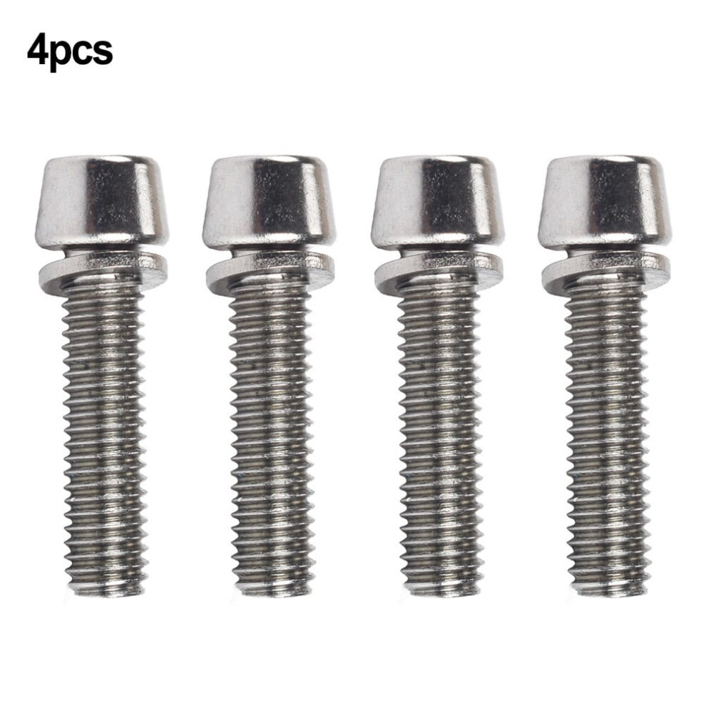 4Pcs M5x20mm M6x20mm Mtb Bike Bicycle Steering Handlebar Stem Screws Bolts 9028731958460
