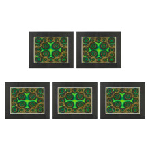 5X Magnetic Viewing Film,6X4 Inch Green Magnetic Field Display Film,Magnetic Flux Display, Magnetic Field Detector