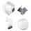 4 Pack K9 Optical Crystal Photography Prism Set, Include Crystal ,,Triangular Prism,Pyramid,Teaching Accessory 1