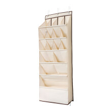Unité de rangement montée sur porte peu encombrante avec 16-s