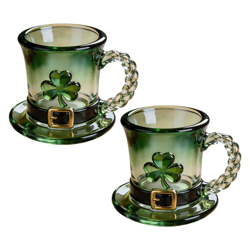 Durable Plastic Cup Feature Unique Plant Themed Pattern-2