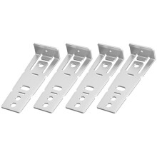 4ST Diskmaskin Bänkskiva Monteringsfäste WD01X21740, Diskmaskin Monteringsfäste, Ersätter WD01X10598, PS11700868