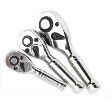 1/4In 3/8In 1/2In Ratchet Wrench 72 Teeth Spanner Portable Torque Wrenches Quick Socket Ratchet Wrench Hand Tools