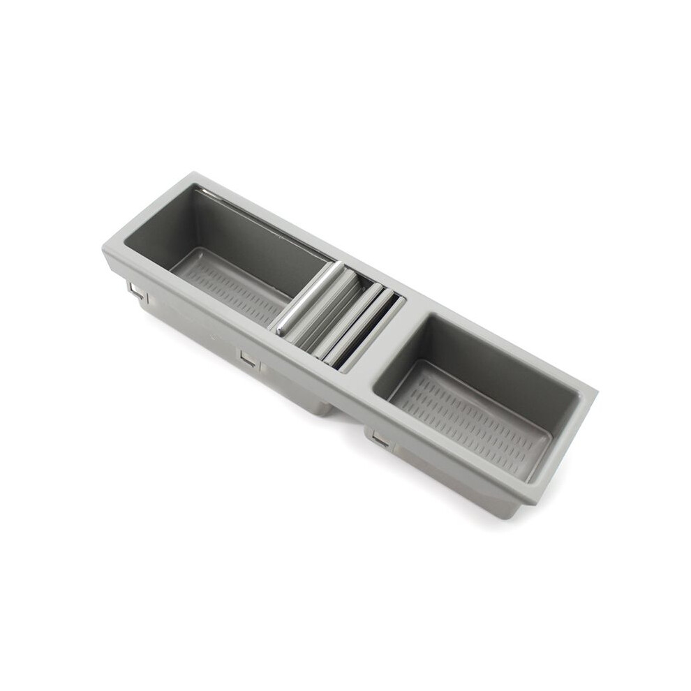 Center Console Storage Trays Replacement For E46 3 Series Drink Holder 51168248504 51168217953 Gray 6031893193320