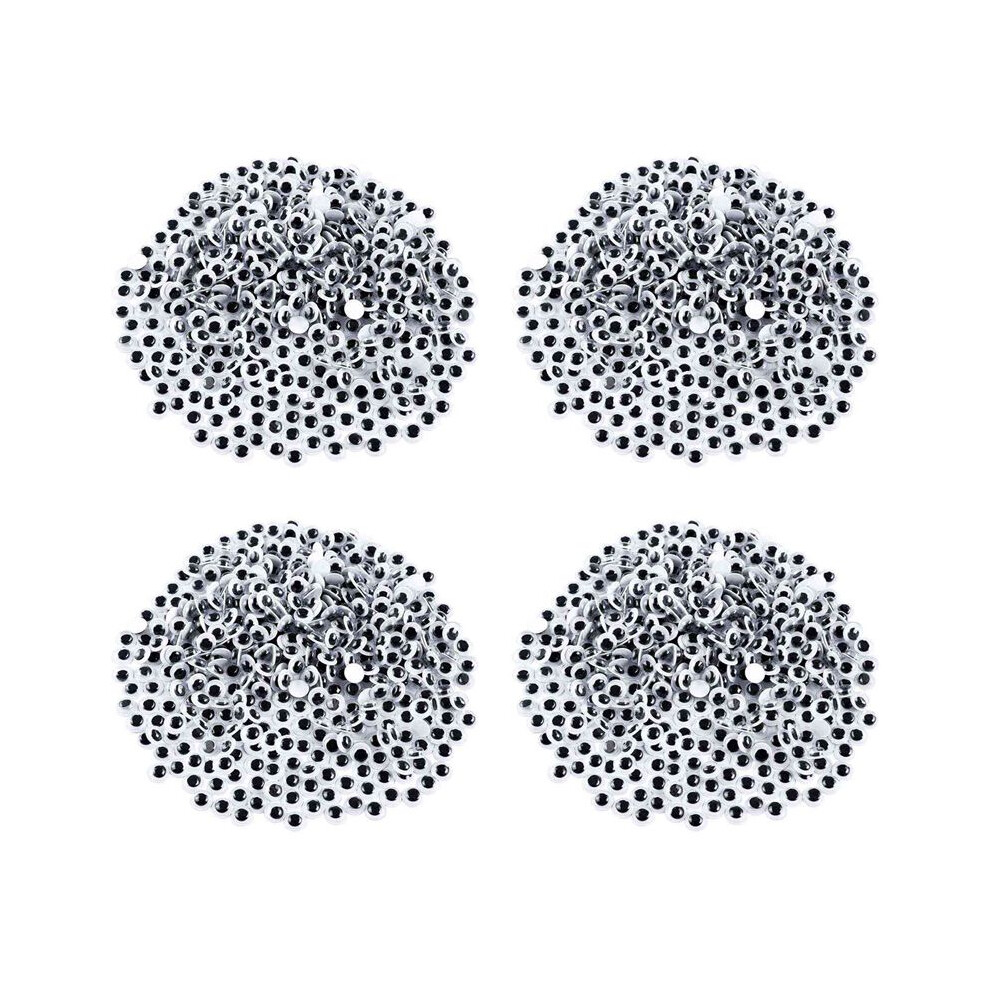 4000 Pieces Eyes Self Adhesive Googly Eyes For Diy Scrapbooking, Festival Doll Making Toys Eyes 6Mm 4711558493164