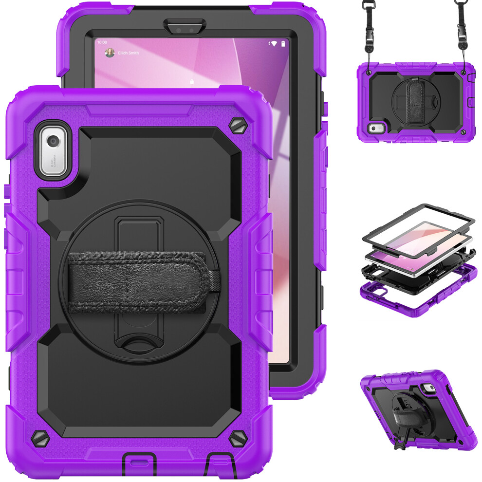 Allytech Case For Lenovo Tab M9 (Tb-310Fu 2023), Compatible With Lenovo Tab M9 Â Rugged Full-Body Cover With Built-In Screen Protector, 360 9028731586021