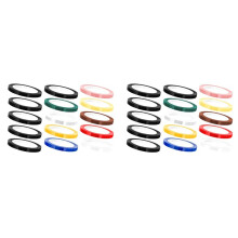 30 Rollen Autoclaaftape-Sterilisatietape, 1/4 Inch Breedte 216ft Lengte Instrumenten Identificatietape 10 Kleuren