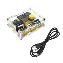 Frequenzmesser 1 Hz–50 MHz, Quarz-Oszillator, Frequenzmessung, DIY-Kit, Ersatz für Acrylgehäuse