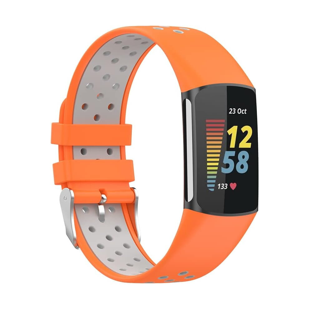 Soft Breathable Band Compatible With Fitbit Charge 6 & Charge 5 Â Sport Wristband For Women And Men 9028731681955