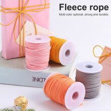Soumake 50-Yard Raffia Ribbon, Soft Suede Texture, Solid Color, Anti-Break, Cuttable, DIY Gift Packaging & Christmas Decor – Compatible with Craft