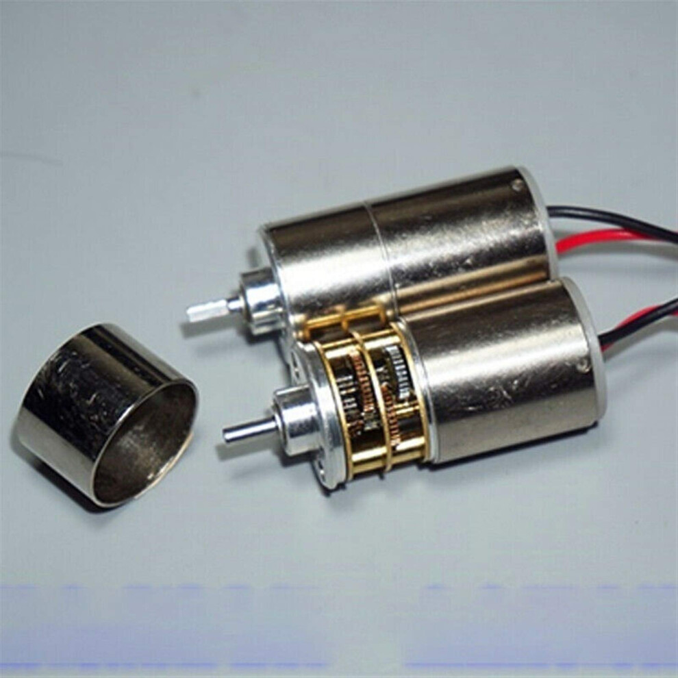2Pcs 16Mm Coreless Dc Planetary Gear Motor Set, Torque Slow Speed Metal Gearbox For Diy Projects 9092120185683