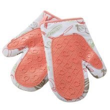 (Pink White) Heavy Duty Silicone Pot Holder Anti-Scald Non-Slip Kitchen Pot Holders, for Everyday Cooking