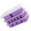 Paquet de 12 plateaux de congélation flexibles de qualité-Violet 1