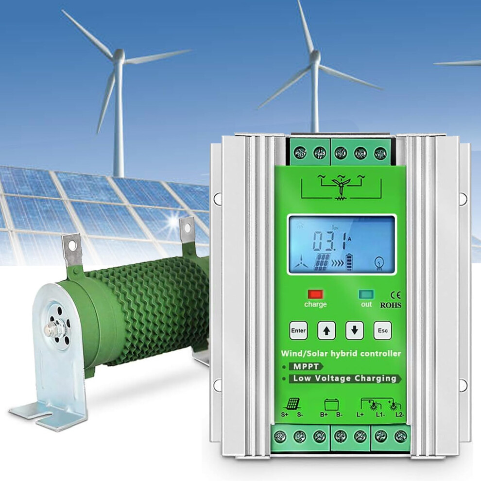 20000W Wind Solar Hybrid Mppt Charge Controller With Dump Load 24V Smart Auto Voltage Regulation 9092120185669