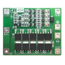 Balanceador Activo Mejorado 4S 40A 18650, Placa de ProteccióN de BateríA de Litio, Placa BMS, Placa de TransmisióN de EnergíA