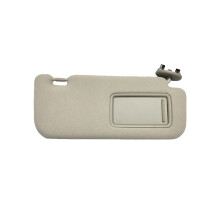Left & Right Sun Visor for Toyota Corolla 2008–2013, with Makeup Mirror, Replaces 74310-02D21-E0 (Beige Leather), Compatible with OEM