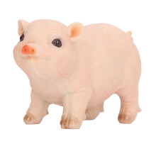 Niedliche Schweinchen-Gartenfigur aus Kunstharz, Tierfigur für den Außenbereich, Gartendekoration aus Kunstharz