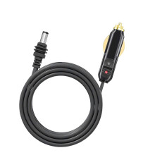 IP68 Waterproof DC Power Cable 5M 18AWG Plug and Play Outdoor Power Cord for Car Truck Boat Satellite Antenna