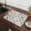 HauiWeiLyai Tableware Drying Mat Polyester Fiber Material Kitchen Countertop And Table Mat Insulation Pad Tableware Pad 1