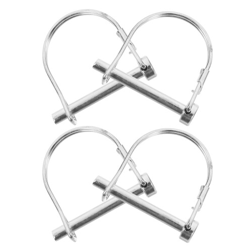 Hitch Locking Pin Iron Securing Set 4 pcs